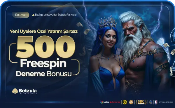 Betzula 500 freespin deneme bonusu